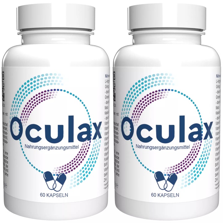 Oculax - 120 Capsule (2 x 60 Capsule) - Pachet de 2