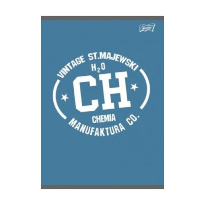 Caiet A5, 60 file, laminat, grafica decorativa, 15x21cm