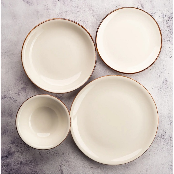 Set de cina By Bone Harmony Gleam, 24 de bucati