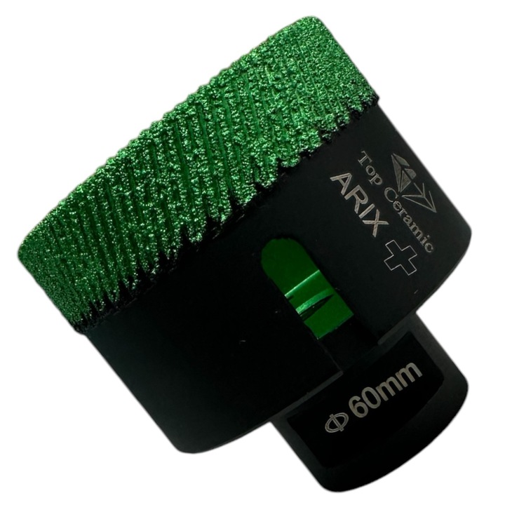 Carota diamantata ARIX, cu prindere M14 diametru 60mm, Top Ceramic 79420