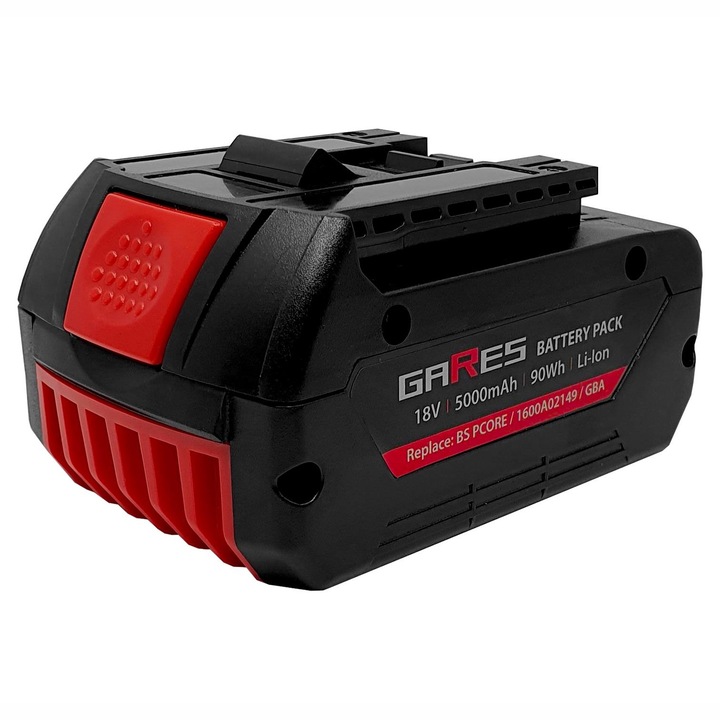 Baterie Gares, 18V 5Ah, pentru Bosch ProCORE GBL GSR GBA 1600A02149 1600A002U5 Professional