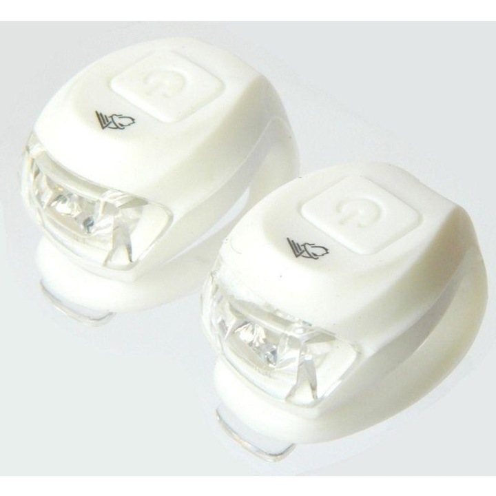 Lámpa Velotech 2LED villogó fehér