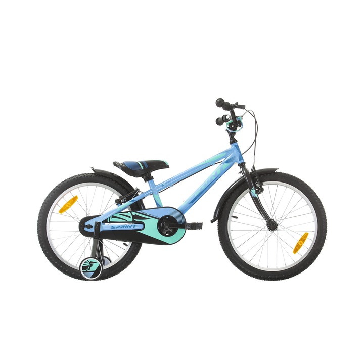 Gyermek kerékpár SPRINT CASPER 20", 1 SP, világoskék fényű