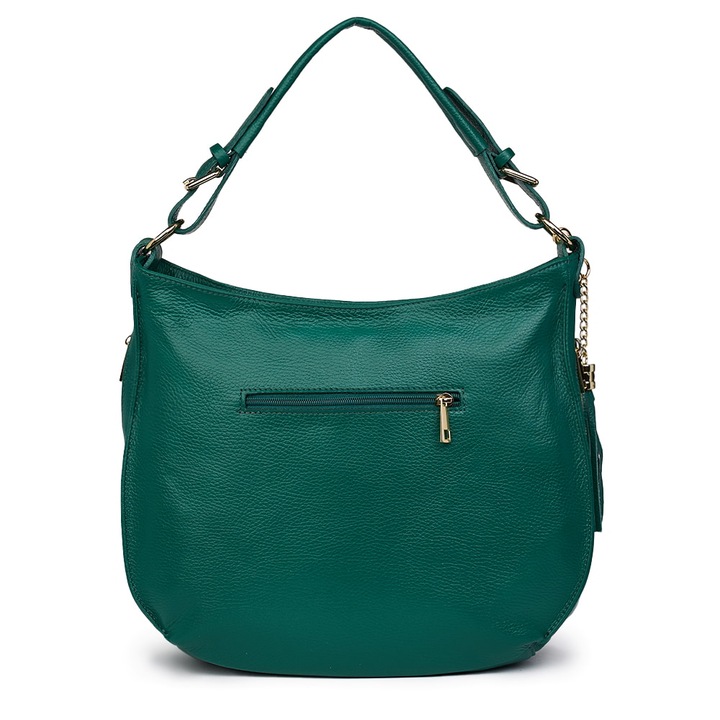 Edina noi taska termeszetes borbol, Vízzöld, 29x36cm