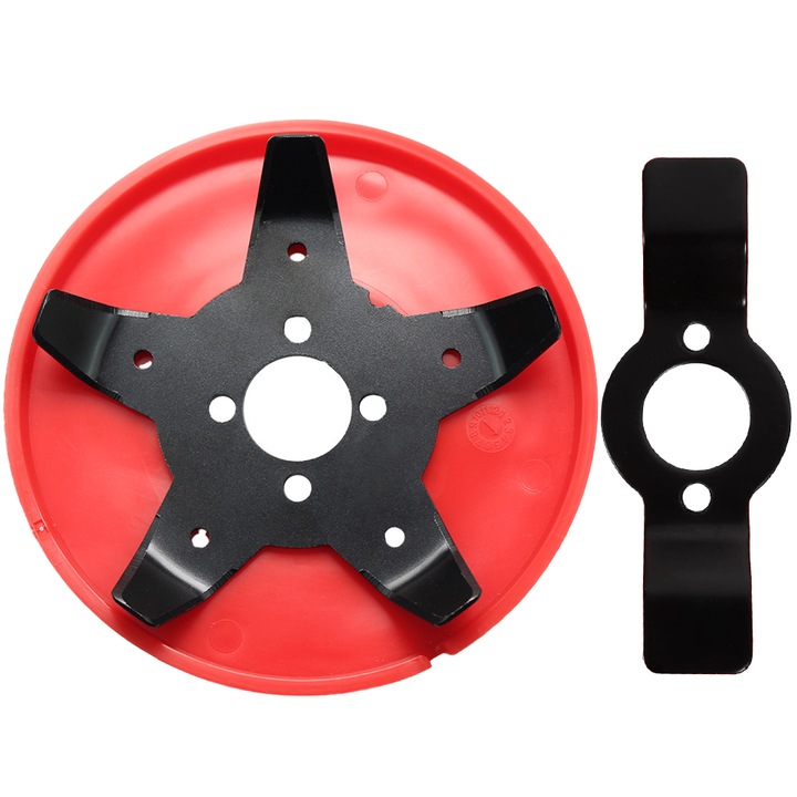 5 pengés bozótvágó tárcsa, Minetgnon®, 2 féle penge, ásáshoz, gyomláláshoz, kaszáláshoz, acél