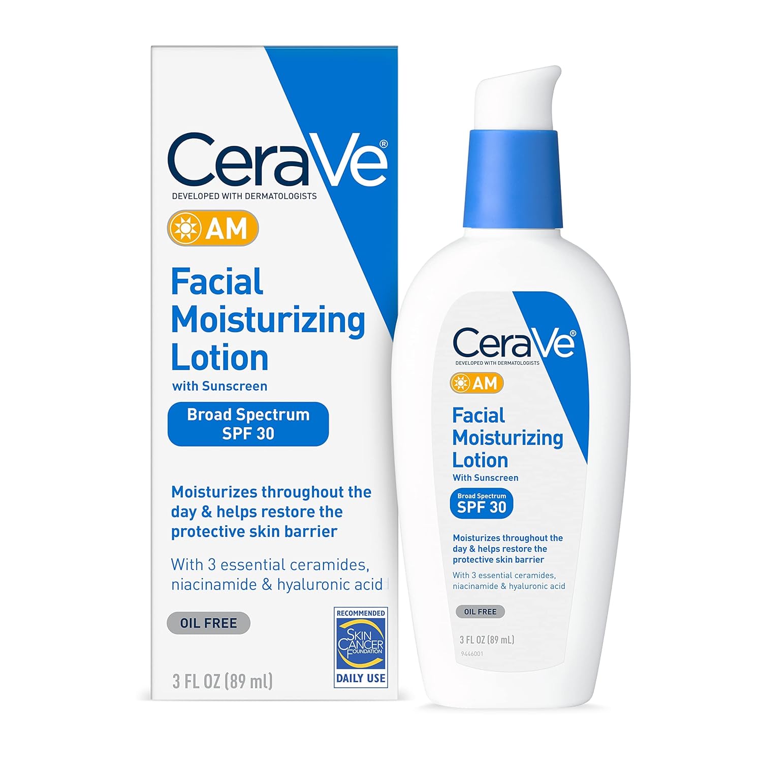 Lotiune hidratanta CeraVe AM Morning Facial Moisturizing Lotion