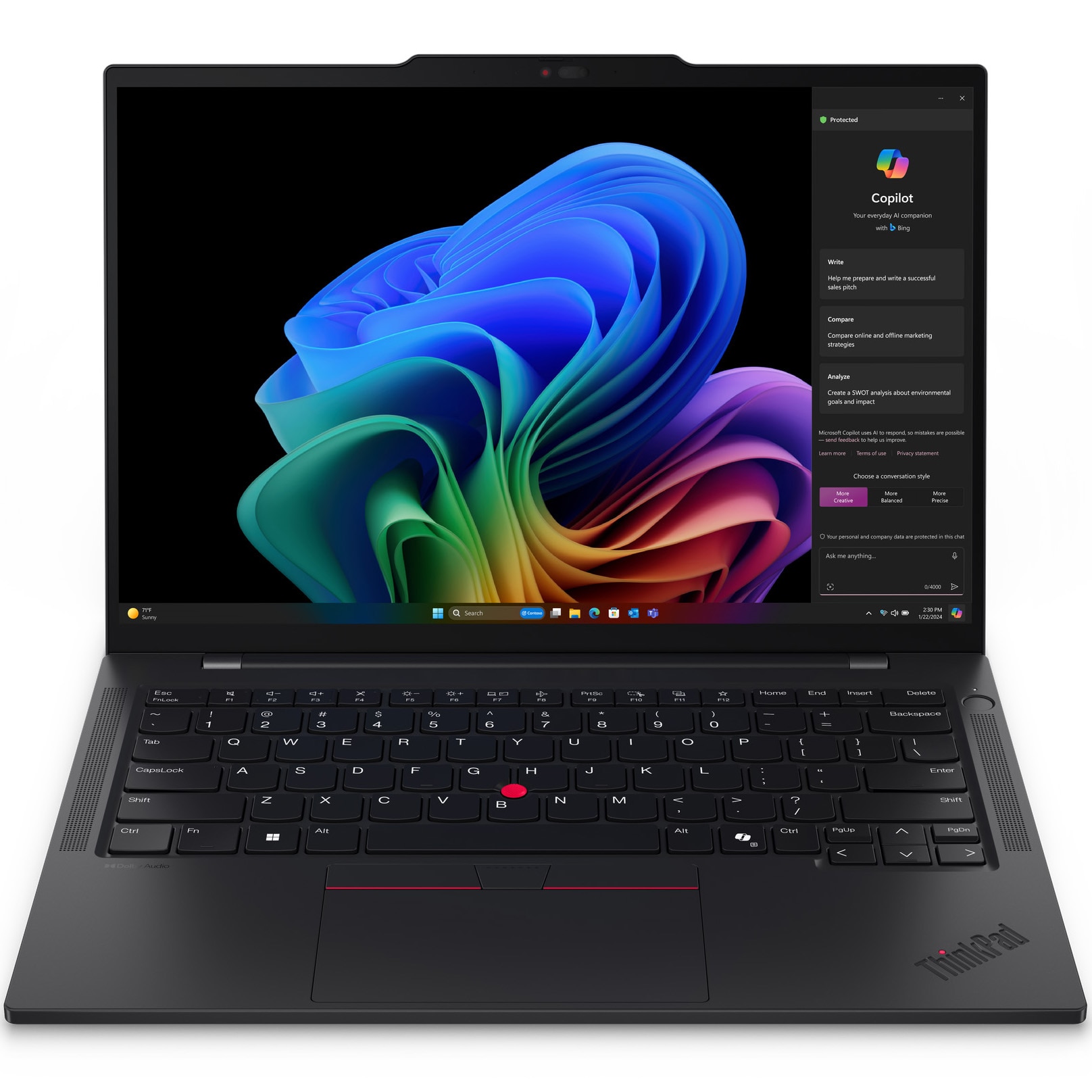 Laptop ultraportabil Lenovo ThinkPad T14s Gen 6 cu procesor