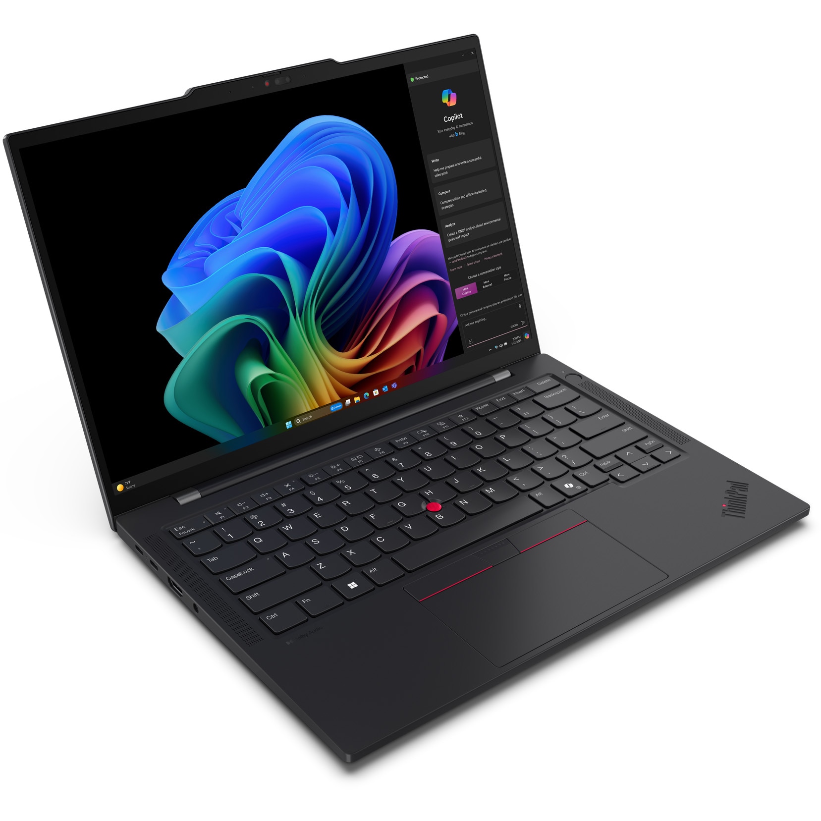 Laptop ultraportabil Lenovo ThinkPad T14s Gen 6 cu procesor