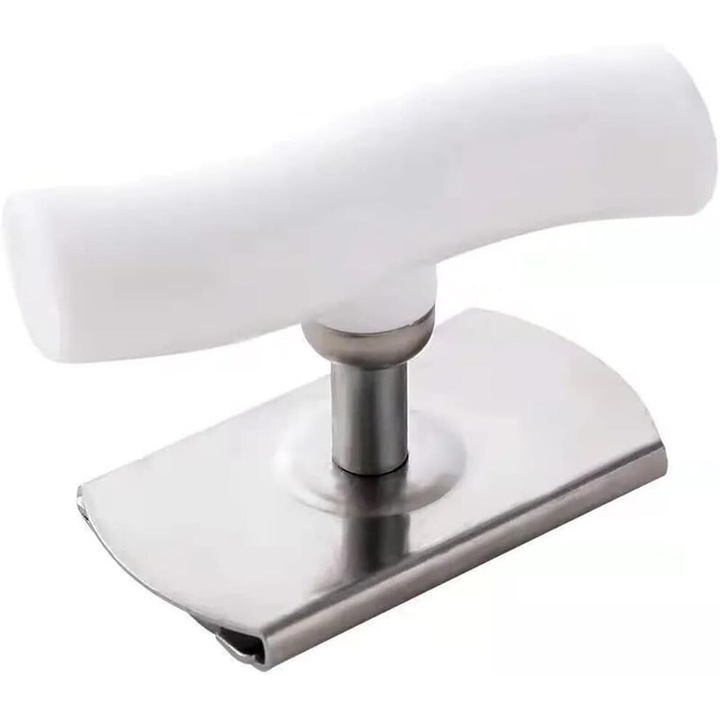 Desfacator conserve QHYKKYJ, din otel inoxidabil, design ergonomic, dimensiune ajustabila, pentru maini slabe, 1"-3.7"