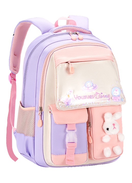 Rucsac pentru copii, Cozevdnt, multicolor, material Oxford, capacitate mare