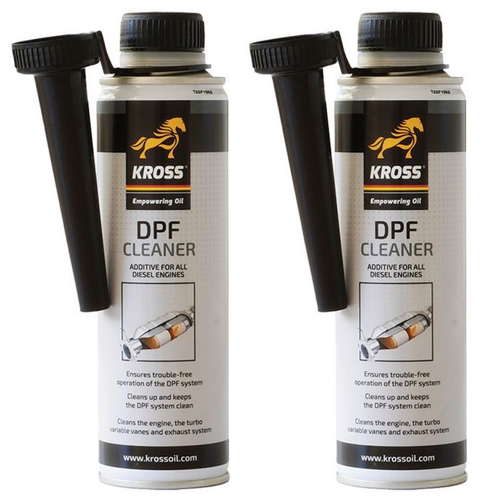 Опаковка 2 х Крос добавка за DPF почистване 250 мл