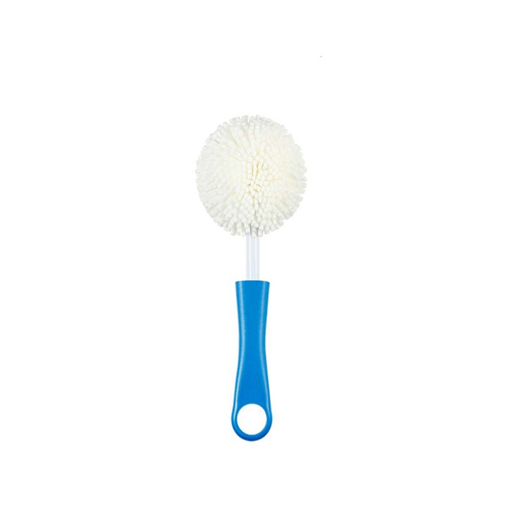 Perie de curatare pentru sticle de vin, Cozevdnt, design versatil, material EVA, 25cm, albastra