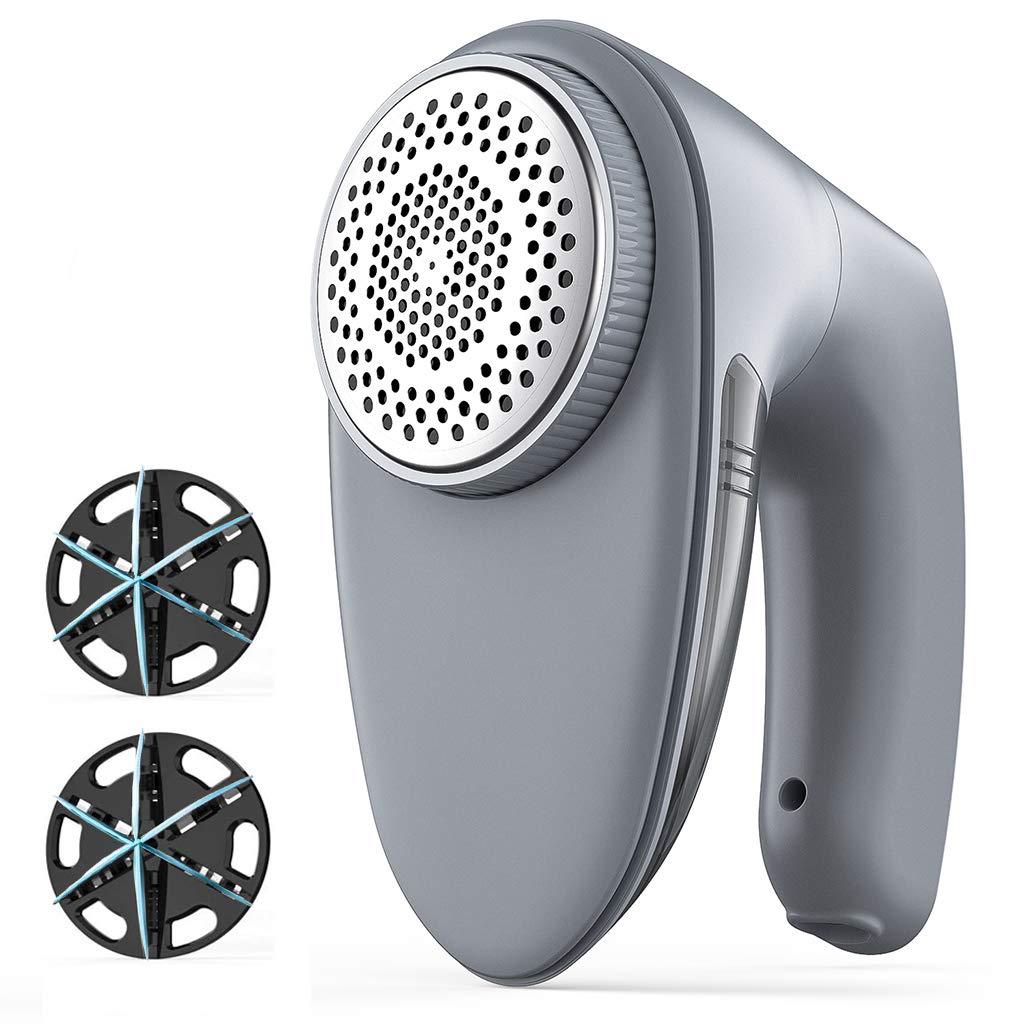 Aspirator de mana TodyJeyHo, 6 lame din inox, design protectie, capacitate colectare 1l, alimentare la retea