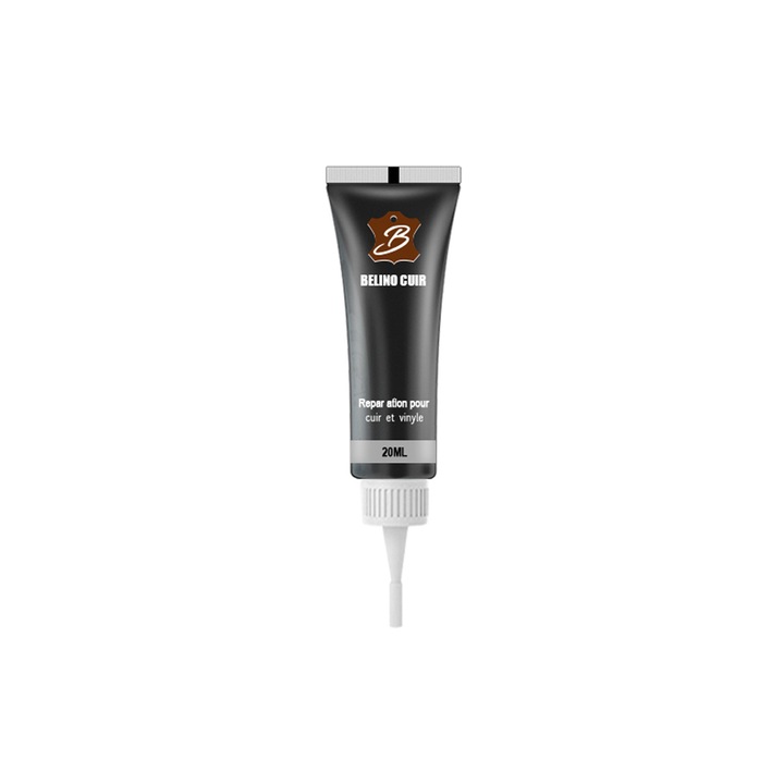 Set 3 creme de reparare a culorii pielii pentru tapiterie, negru, 20ml