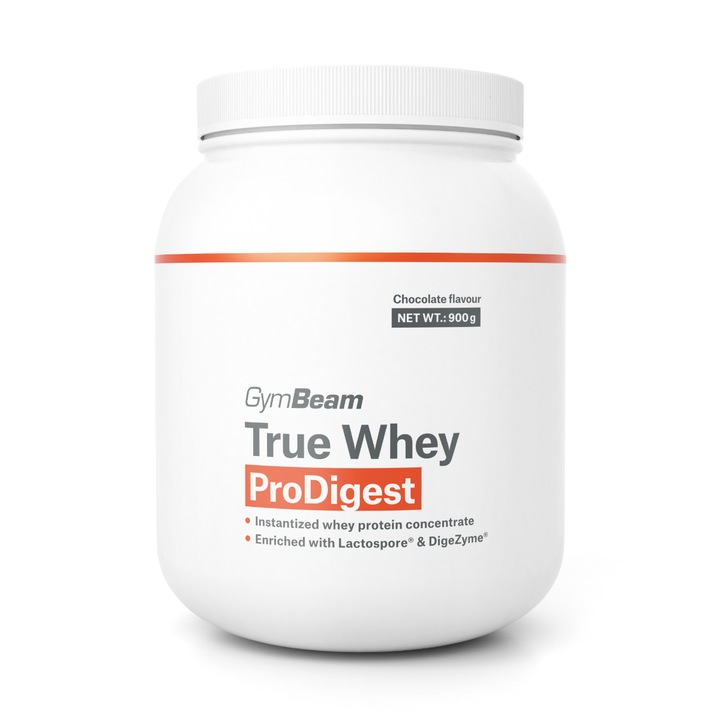 GymBeam - True Whey ProDigest 900 g csokoládé
