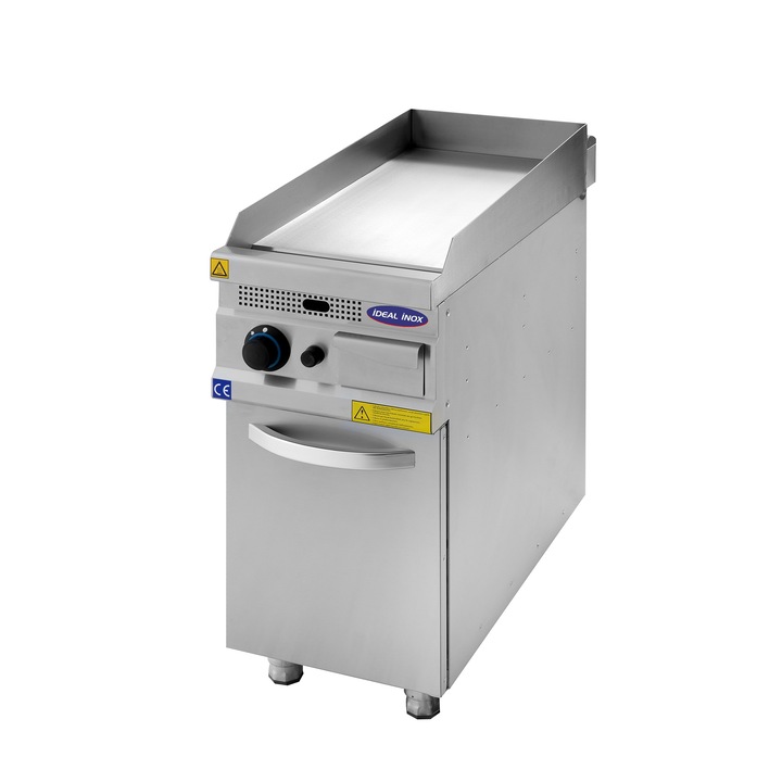 Gratar pe gaz cu placa neteda Ideal Inox Linia 930