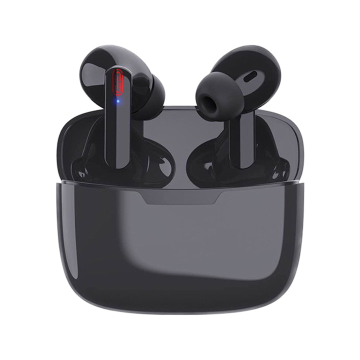 Y113 Bluetooth vezeték nélküli fordító fülhallgató, fekete, kompakt