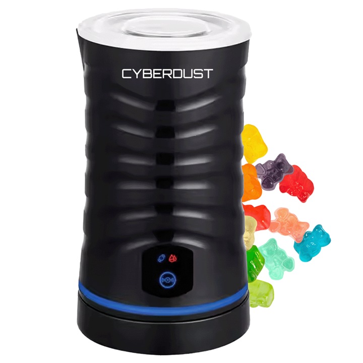 Миксер за здравословни желета CYBERDUST, Професионален уред за приготвяне на желета, Сладки и натурални пудинги, Капацитет 400ml, Различни форми, Сигурни и бързо приготвими