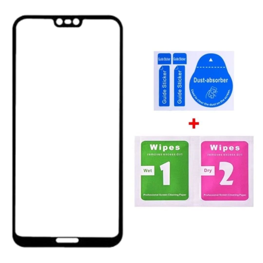 Folie de Protectie din Sticla compatibila cu Nokia X6 cu Kit Montare Inclus, Adeziv pe toata suprafata, Protectie Anti-Zgarieturi si Socuri