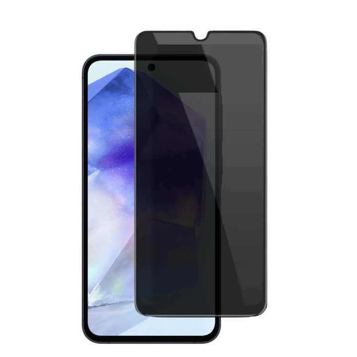 Folie sticla privacy pentru Samsung Galaxy A35 - Full glue