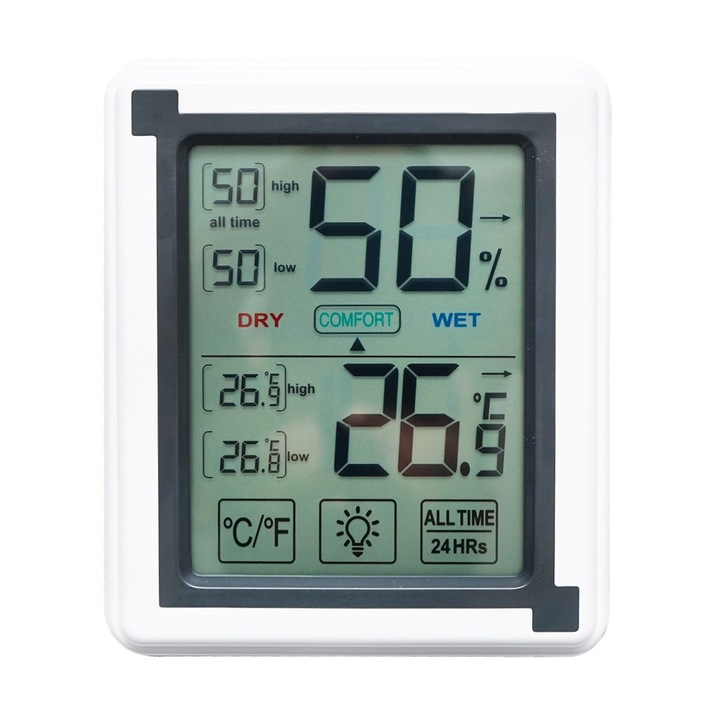 Termometru, higrometru digital