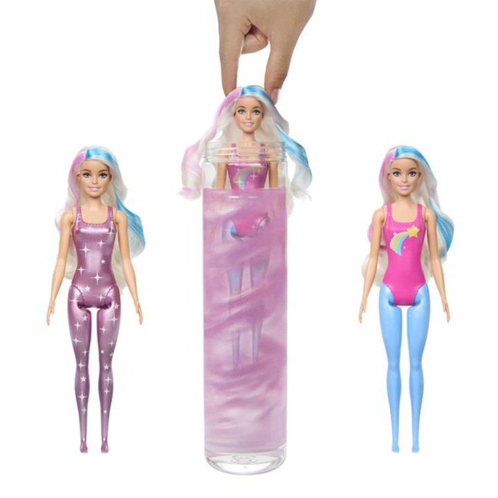 Кукла Mattel Barbie Color Reveal Fairy Crown and Boots, Многоцветна пластмасова