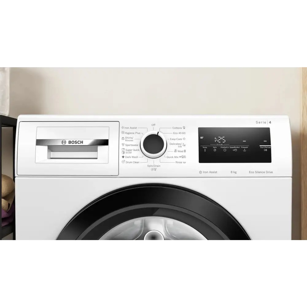 Masina de Spalat Rufe Frontala BOSCH WAN24168BY, 8 kg, 1200rpm, Clasa A, Alb