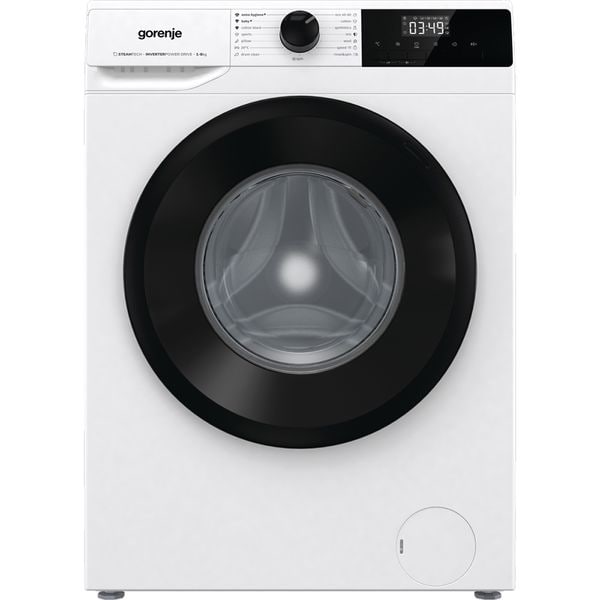 Masina de Spalat Rufe Frontala GORENJE W11NHPI84AS, SteamTech, 8 kg, 1400rpm, Clasa A, Alb