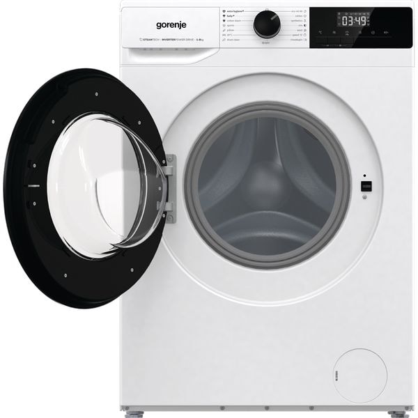Masina de Spalat Rufe Frontala GORENJE W11NHPI84AS, SteamTech, 8 kg, 1400rpm, Clasa A, Alb
