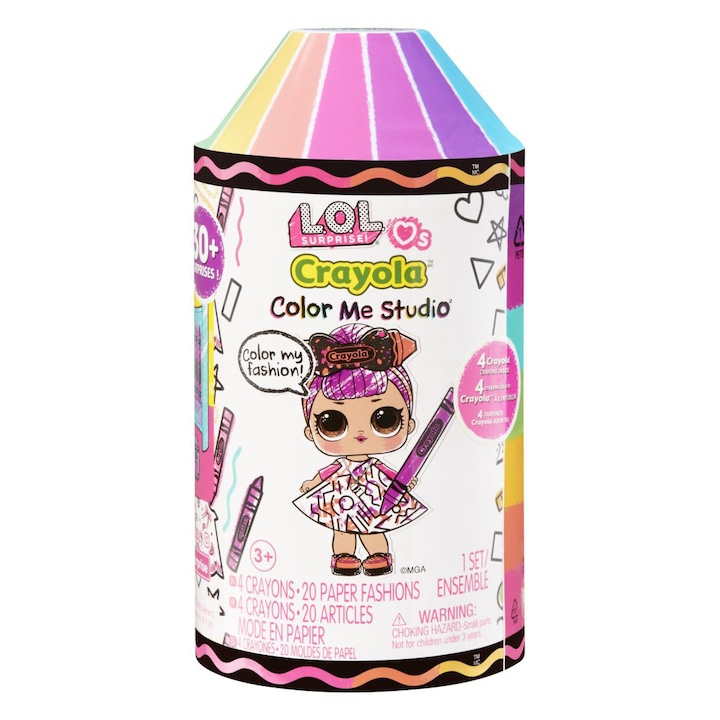 ΠΡΠΊΠ»Π° L.O.L. Surprise! - Crayola, Colour me studio, Π‘ 4 ΠΌΠΎΠ»ΠΈΠ²Π°