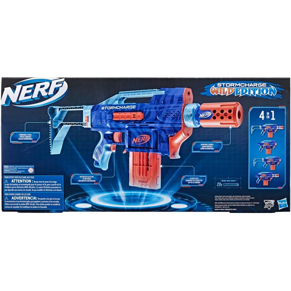 Nerf STORMCHARGE ナーフ　ストームチャージ Blaster Nerf Elite 2.0 - Stormcharge - eMAG.ro