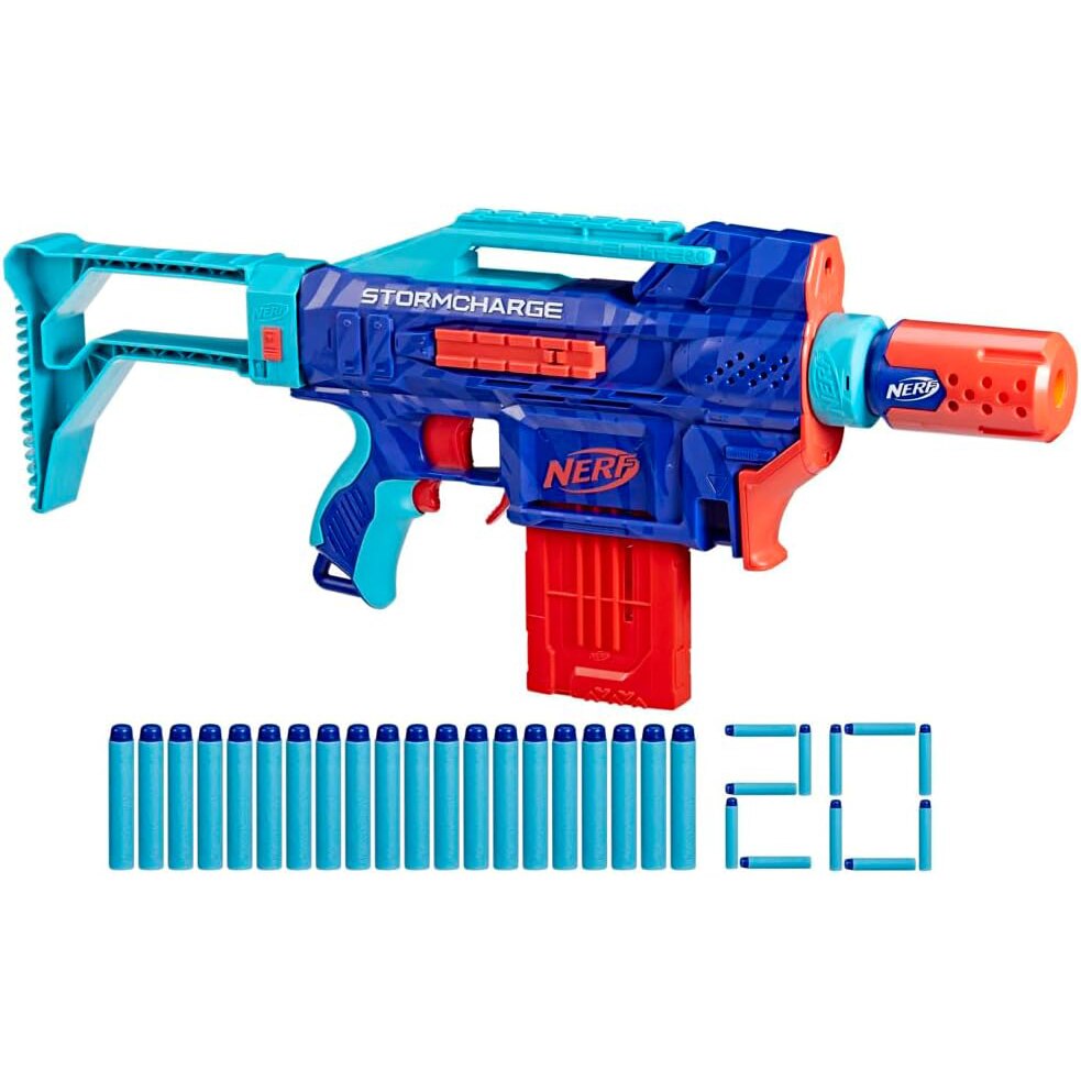 Nerf STORMCHARGE ナーフ　ストームチャージ Blaster Nerf Elite 2.0 - Stormcharge - eMAG.ro