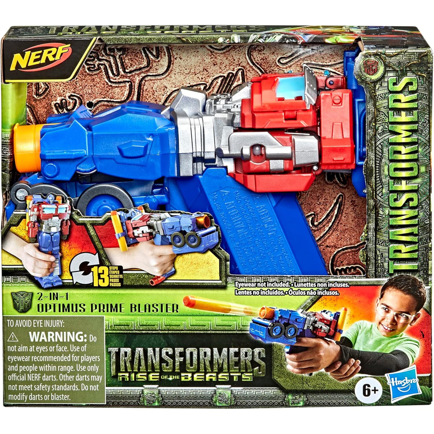 Figurina Transformers Nerf in Blaster Optimus