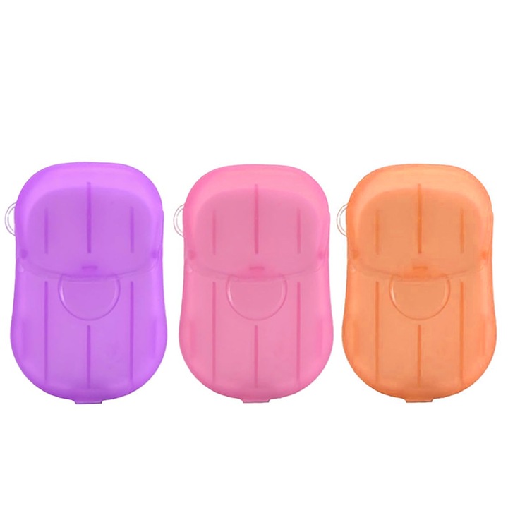 Преносима сапунена хартия Enforose, лека, хидратираща, комплект за дейности на открито