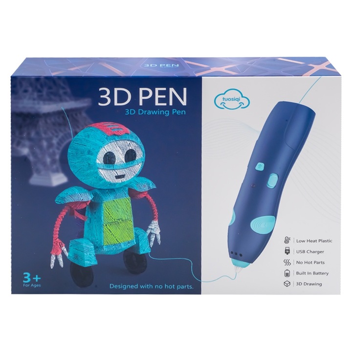 3D молив с аксесоари за деца