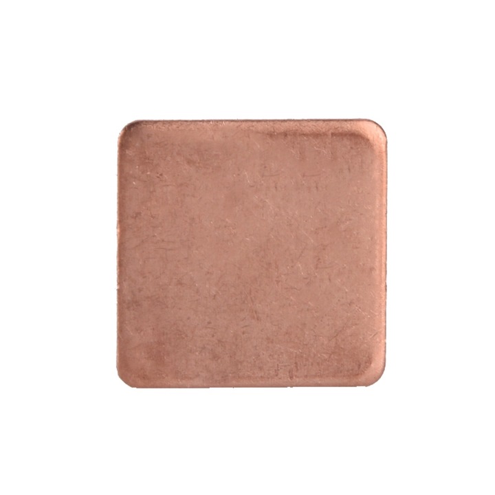 Комплект от 10 медни пластини 20x20mm, BGHYHYHI, различни дебелини 0.3-1.5mm, за GPU/CPU охлаждане