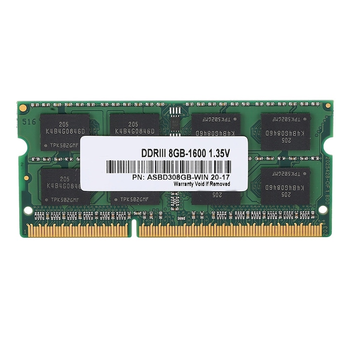 RAM ΠΏΠ°ΠΌΠ΅Ρ Π·Π° Π»Π°ΠΏΡΠΎΠΏ Bizaical DDR3 8GB 1600MHZ 204-ΠΏΠΈΠ½ΠΎΠ²