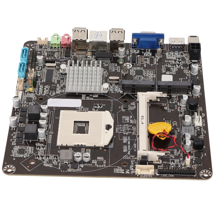 Дънна платка на компютър Mmgoqqt, DDR3, Gigabit LAN, 1 слот за памет, iTX