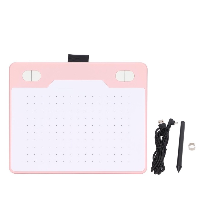 Tableta de scris Jormftte, IP65 waterproof, dimming stepless, 2m, neagra cu alb