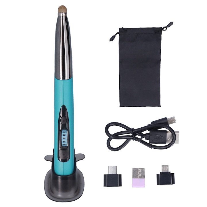 Mouse wireless Jormftte, 1200DPI, acumulator 400mAh, culoare neagra