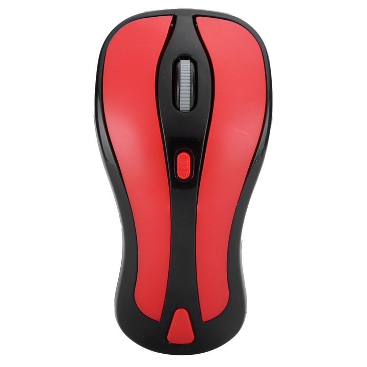 Мишка Mmgoqqt PR-01, безжична, бяла, геймърска, 5 бутона, 2.4G