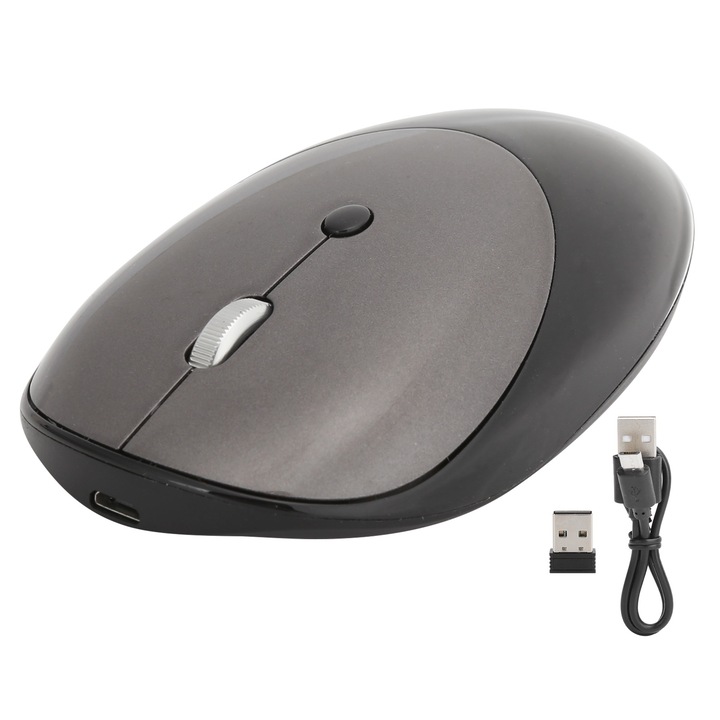 Jormftte vezeték nélküli egér, gamer, 3 állítható DPI sebességgel, fehér