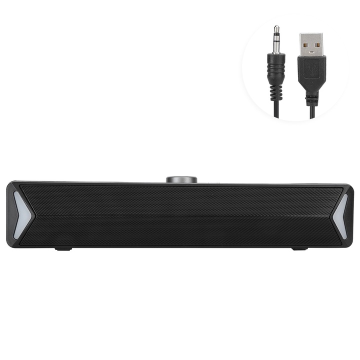 Jormftte D6 asztali hangszóró, fekete