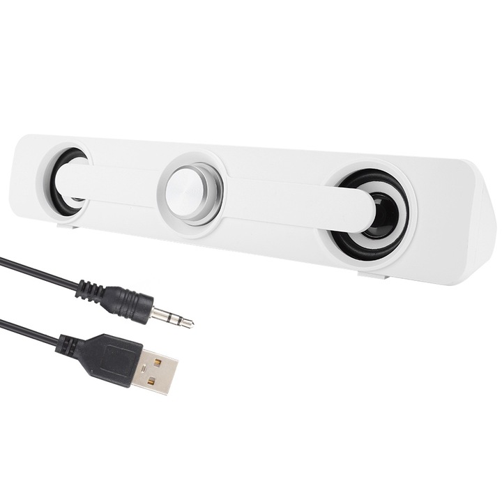 Boxa Bluetooth Jormftte, ceas alarma digital, 3W, negru, 14.3x4.5x7.5cm