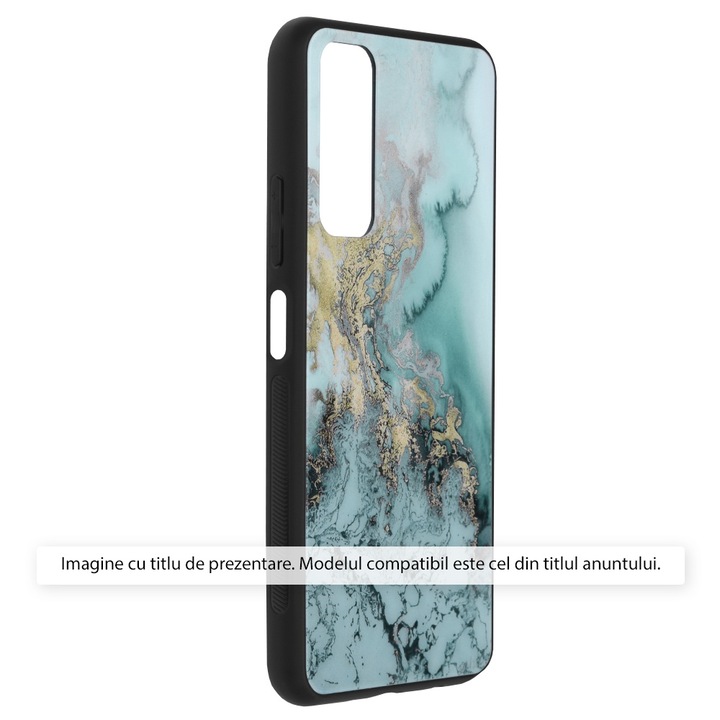 Кейс за Honor Magic7 Lite/X9c, D24, Поликарбонат, Blue Ocean