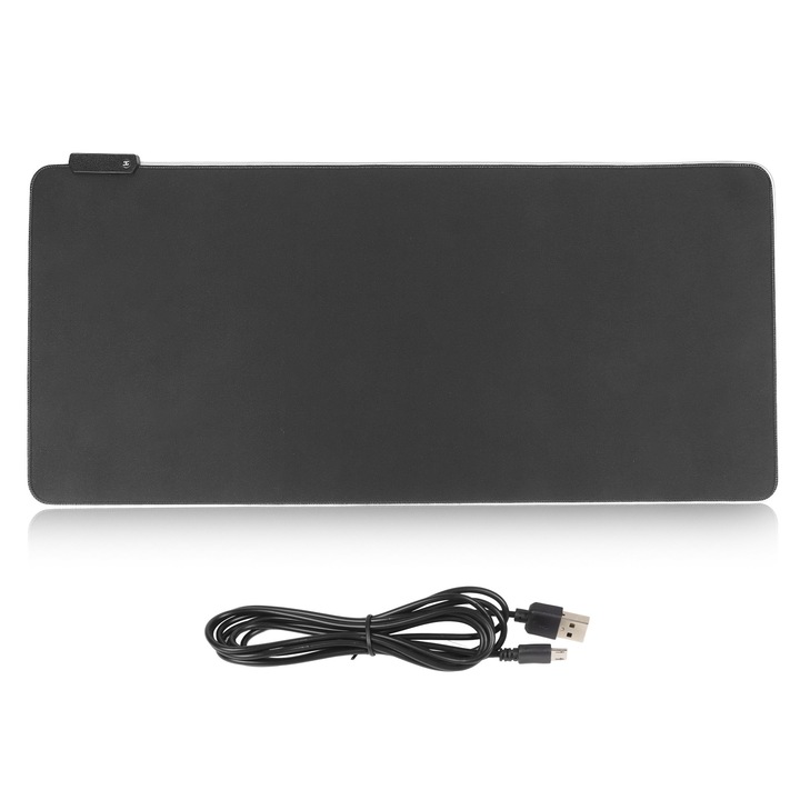 Egérpad Jormftte RGB, 12 világítási effekt, vízálló, összecsukható, 400x900x4mm