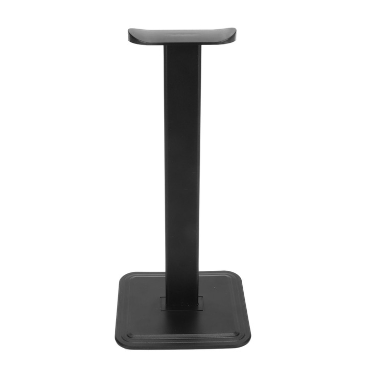 Jormftte fejhallgató tartó, ABS és alumínium ötvözet, stabil, könnyen összeszerelhető, fekete