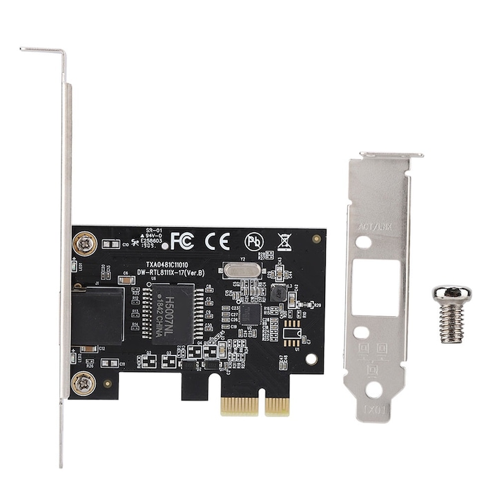 Placa de retea Jormftte, Wireless, Mini PCIe, 2.4G/5G/6G, BT 5.2