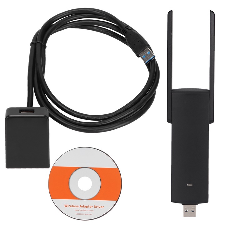 Card WiFi M.2 Jormftte, Bluetooth 4.0, compact, usor de instalat