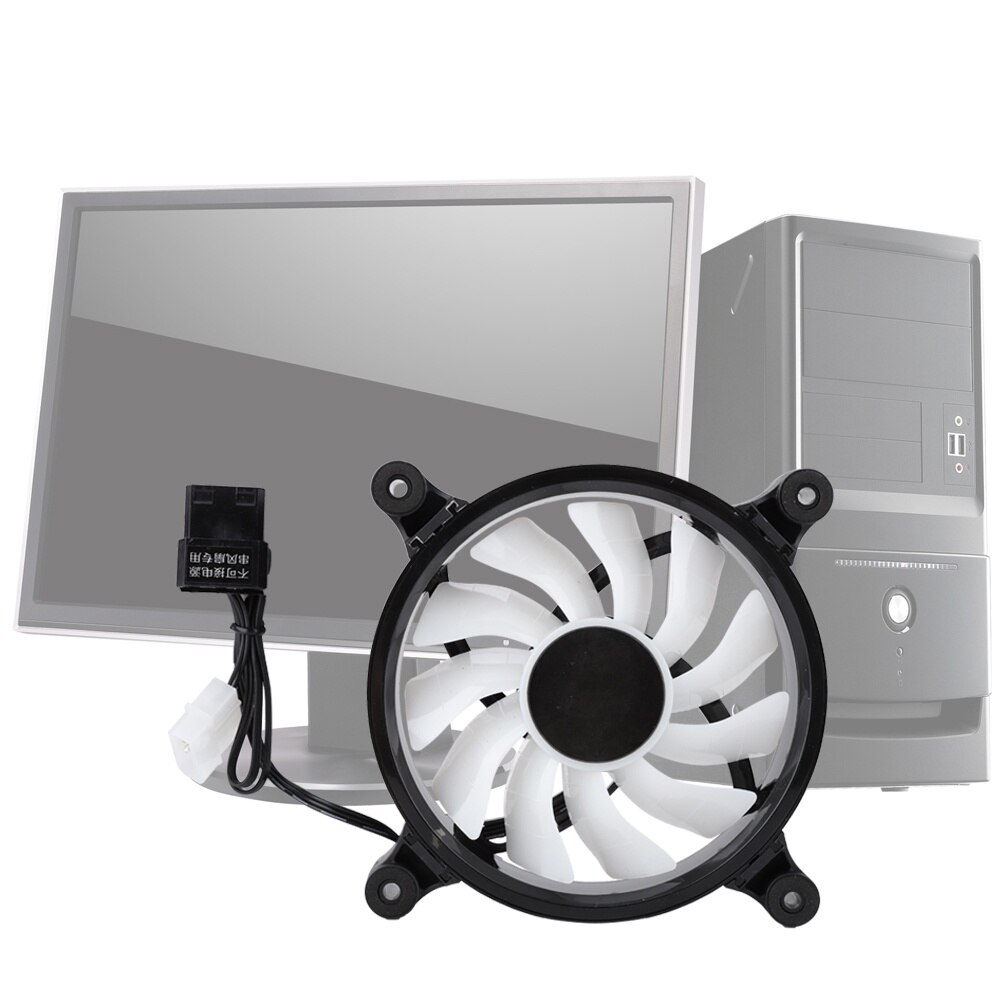 RGB Dazzle Color Desktop Computer Gazda CPU Cooler Mute Air Cooling ...
